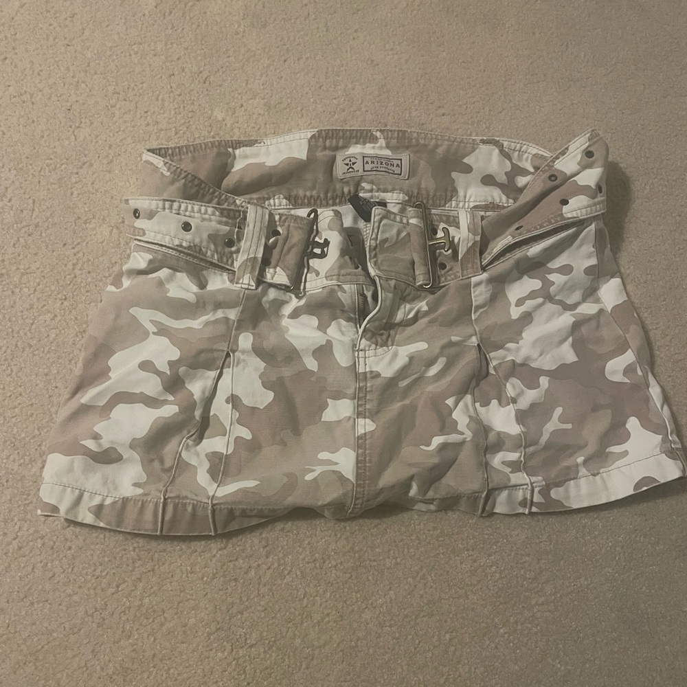 Camo miniskirt size 9